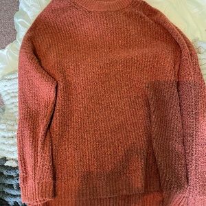 Orange American eagle sweater